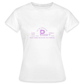 Droit au but - T-shirt Femme - blanc - Devant - AI Model Female 172 dark (172cm)