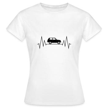 Tout-terrain véhicule cadeau 4x4 - T-shirt Femme - blanc - Devant - AI Model Female 172 dark (172cm)