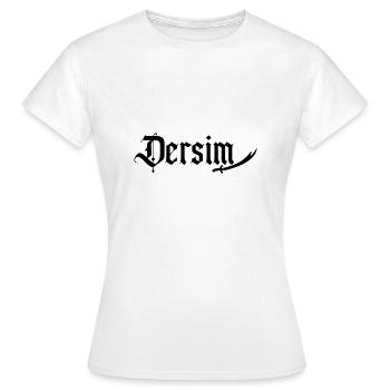 Dersim Alevi - Frauen T-Shirt - Weiß - Vorne - AI Model Female 172 dark (172cm)
