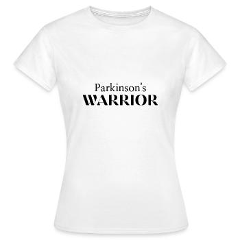 parkinson's warrior - T-shirt Femme - blanc - Devant - AI Model Female 172 dark (172cm)