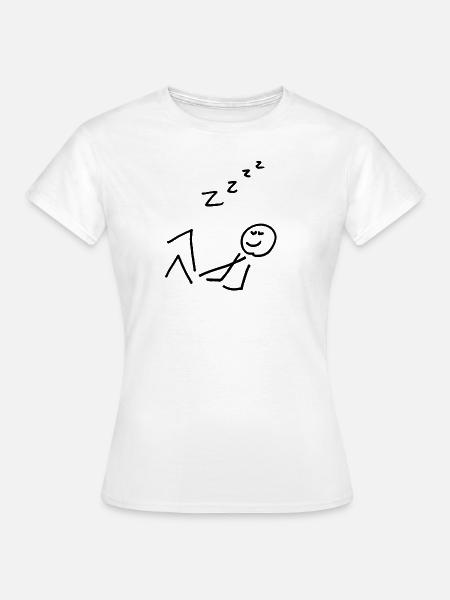 Zzzz - Frauen T-Shirt - Weiß