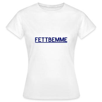 Fettbemme Geschenk DDR Ossi Ostdeutschland - Frauen T-Shirt - Weiß - Vorne - AI Model Female 172 dark (172cm)