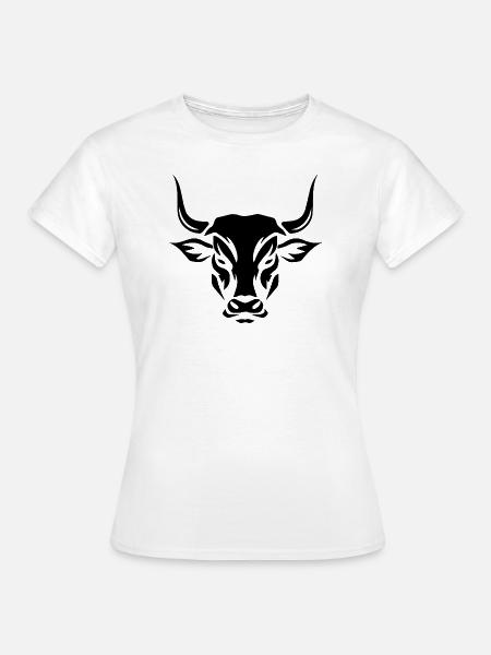 Bulle Stier - Frauen T-Shirt - Weiß