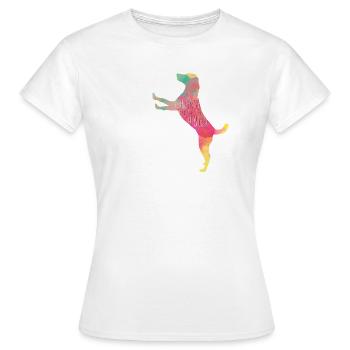Hundebesitzer - Frauen T-Shirt - Weiß - Vorne - AI Model Female 172 dark (172cm)
