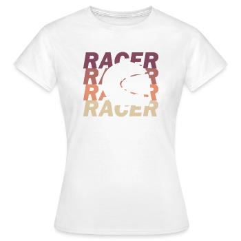coureur - T-shirt Femme - blanc - Devant - AI Model Female 172 dark (172cm)