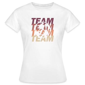 Club de football - T-shirt Femme - blanc - Devant - AI Model Female 172 dark (172cm)