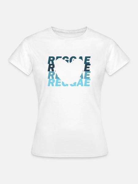 Reggae - Frauen T-Shirt - Weiß