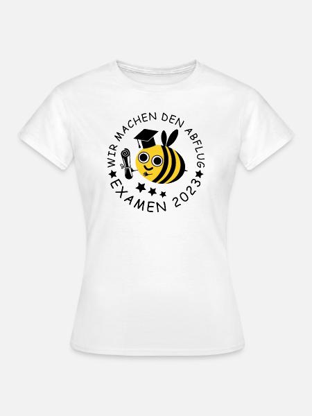 Examen 2023 Biene - Frauen T-Shirt - Weiß