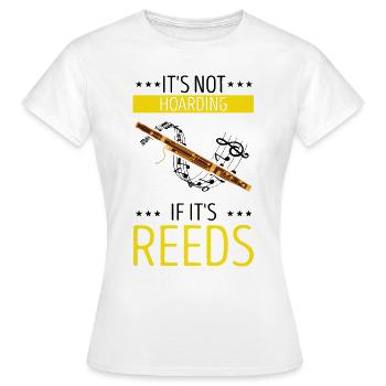 Bassoonist design for woodwind orchestra - Women's T-Shirt - white - Front - AI Model Female 172 dark (172cm)