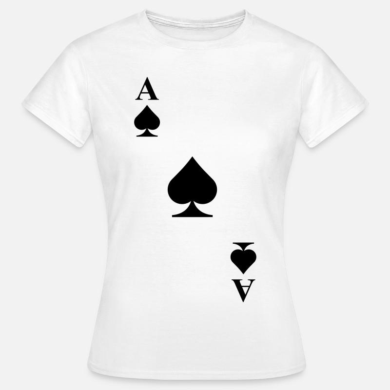 Carte - Maglietta da donna - bianco