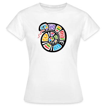 Culture des Incas, symbole - T-shirt Femme - blanc - Devant - AI Model Female 172 dark (172cm)