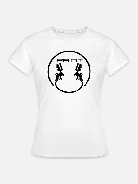 Malen - Frauen T-Shirt - Weiß