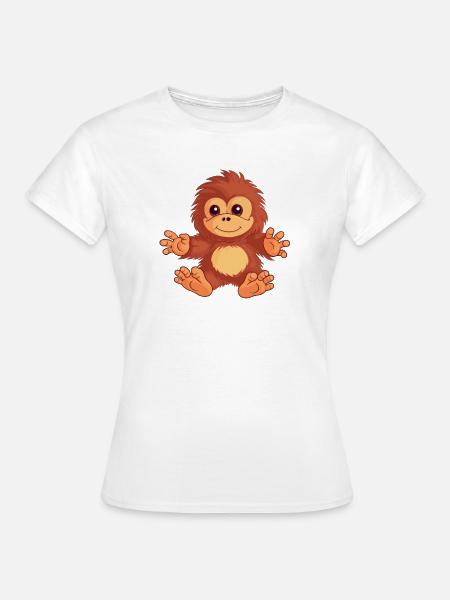 kleiner Bigfoot - Frauen T-Shirt - Weiß