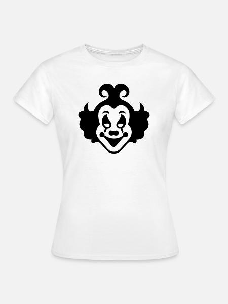 Clown - Frauen T-Shirt - Weiß