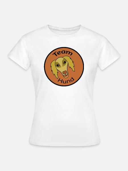Team Hund - Frauen T-Shirt - Weiß