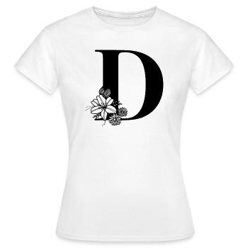 Point D - T-shirt Femme - blanc - Devant - AI Model Female 172 dark (172cm)