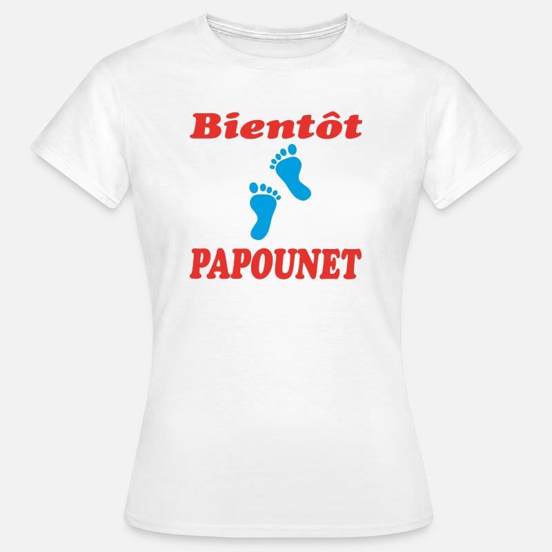 SOON DADDY - Women's T-Shirt - white