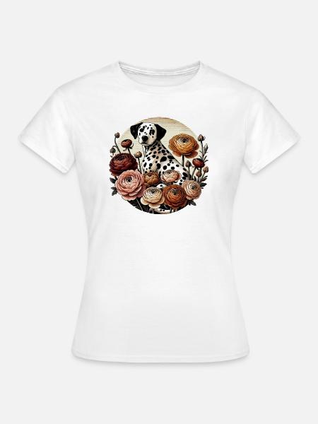 Dalmatiner - Frauen T-Shirt - Weiß