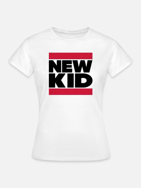 New Kid in Dubstep Regardez - T-shirt Femme - blanc