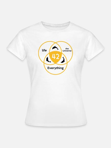 42 - Frauen T-Shirt - Weiß