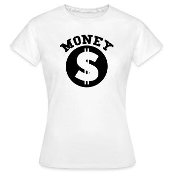 Argent - T-shirt Femme - blanc - Devant - AI Model Female 172 dark (172cm)