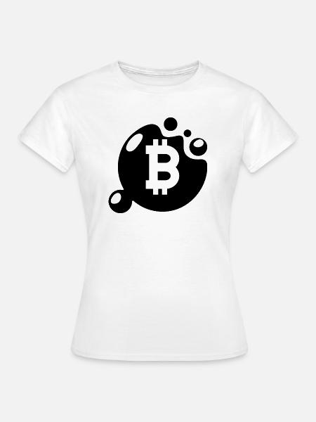 Crypto Bitcoin Trading - Frauen T-Shirt - Weiß