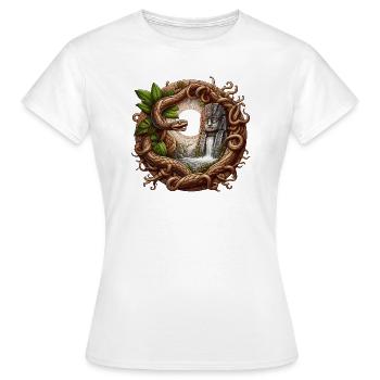 Maya sun - Frauen T-Shirt - Weiß - Vorne - AI Model Female 172 dark (172cm)