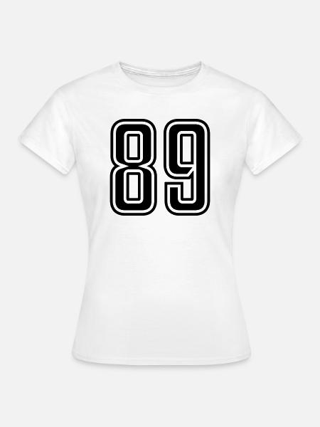 89 - Frauen T-Shirt - Weiß