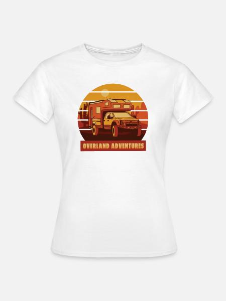 11547 Overland tshirt PR t shirt - Frauen T-Shirt - Weiß