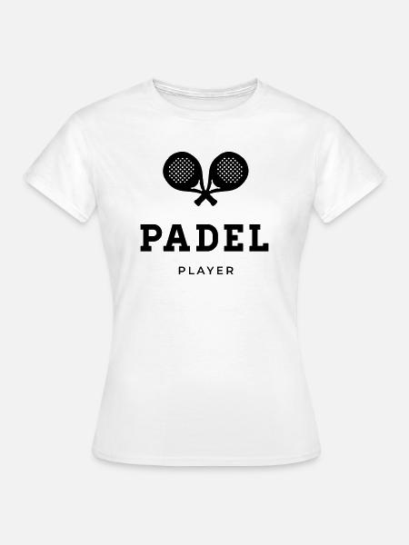 Padel-Spieler - Frauen T-Shirt - Weiß