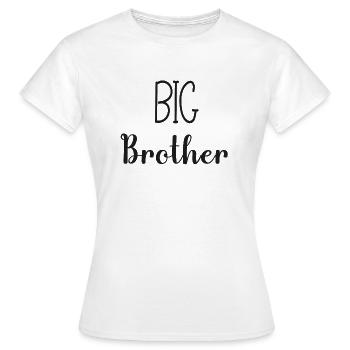 Big Brother - Big Bro - Women's T-Shirt - white - Front - AI Model Female 172 dark (172cm)
