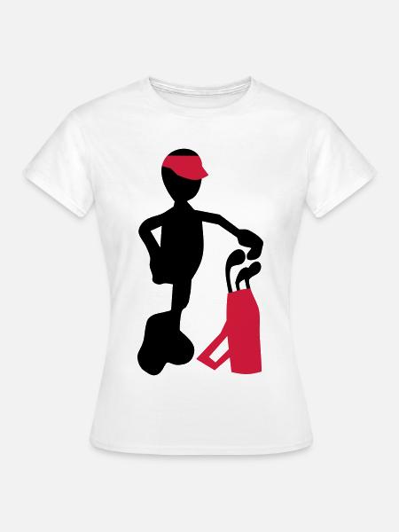 Golf - Frauen T-Shirt - Weiß