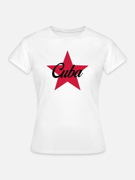 Cuba - Frauen T-Shirt - Weiß