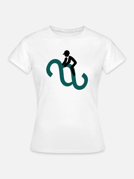 Paragraphenreiter Color - Women's T-Shirt - white