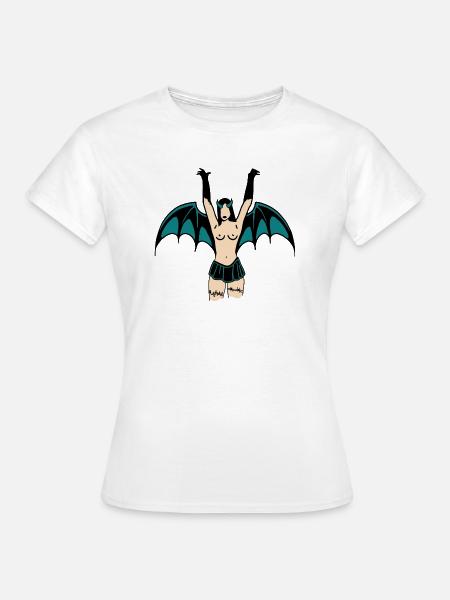 Dämon - Frauen T-Shirt - Weiß