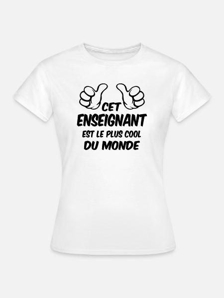 BESTER LEHRER - Frauen T-Shirt - Weiß