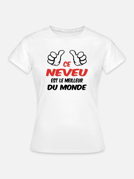 BESTER NEFFE - Frauen T-Shirt - Weiß