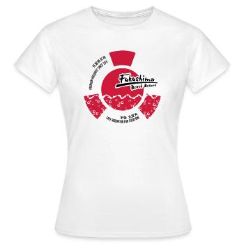 Fukushima Beach Resort (schwarzes CLASSIC-Shirt) - Frauen T-Shirt - Weiß - Vorne - AI Model Female 172 dark (172cm)