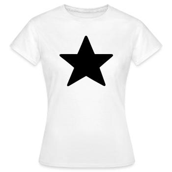 stern - Frauen T-Shirt - Weiß - Vorne - AI Model Female 172 dark (172cm)