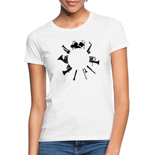 Instrumentenkreis für Dein Logo - Frauen T-Shirt