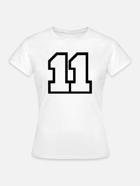 11 - Frauen T-Shirt - Weiß