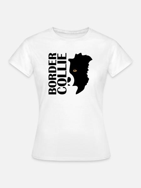 Border Collie - Frauen T-Shirt - Weiß