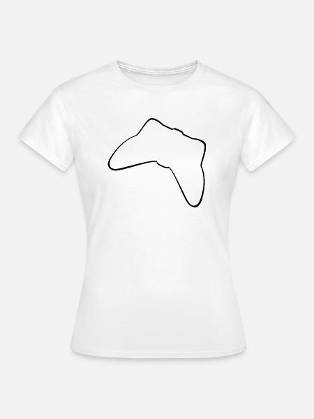 Controller Schwarz - Frauen T-Shirt - Weiß