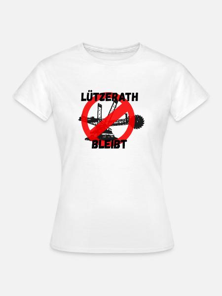 Braunkohle Klima - Frauen T-Shirt - Weiß