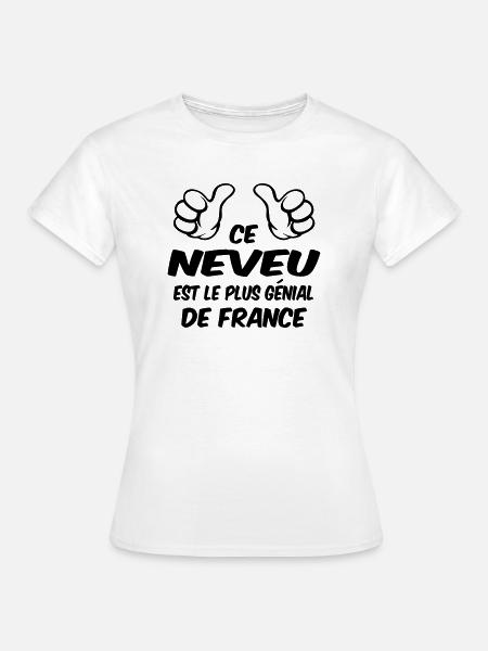 BESTER NEFFE - Frauen T-Shirt - Weiß