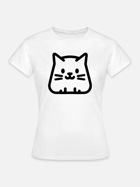 Kätzchen - Frauen T-Shirt - Weiß