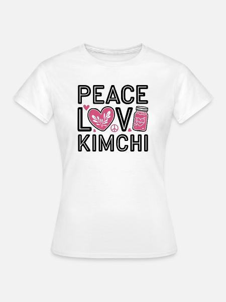 Statement für Kimchi-Fans - Frauen T-Shirt - Weiß
