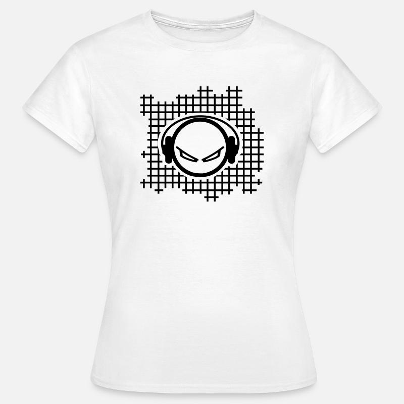 DJ - Women's T-Shirt - white