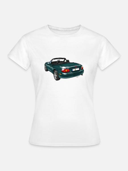 Roadster - Frauen T-Shirt - Weiß