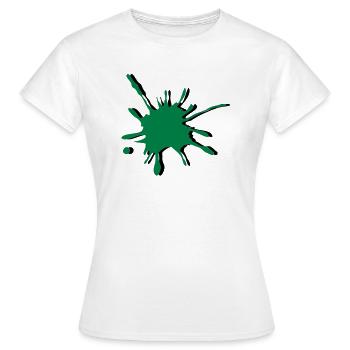 Goutte - T-shirt Femme - blanc - Devant - AI Model Female 172 dark (172cm)